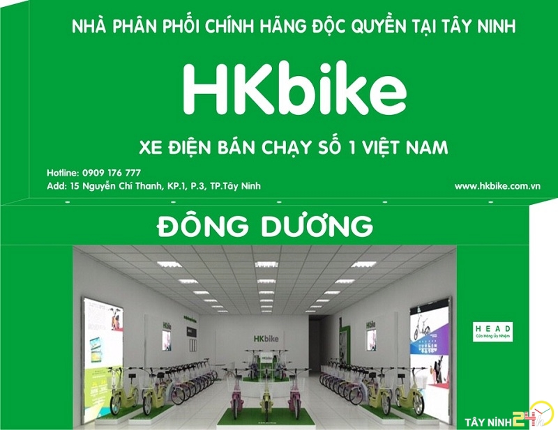 Từng bừng khai trương Xe điện HKbike Tây Ninh - Showrom Đông Dương - Tel: 0909.176.777